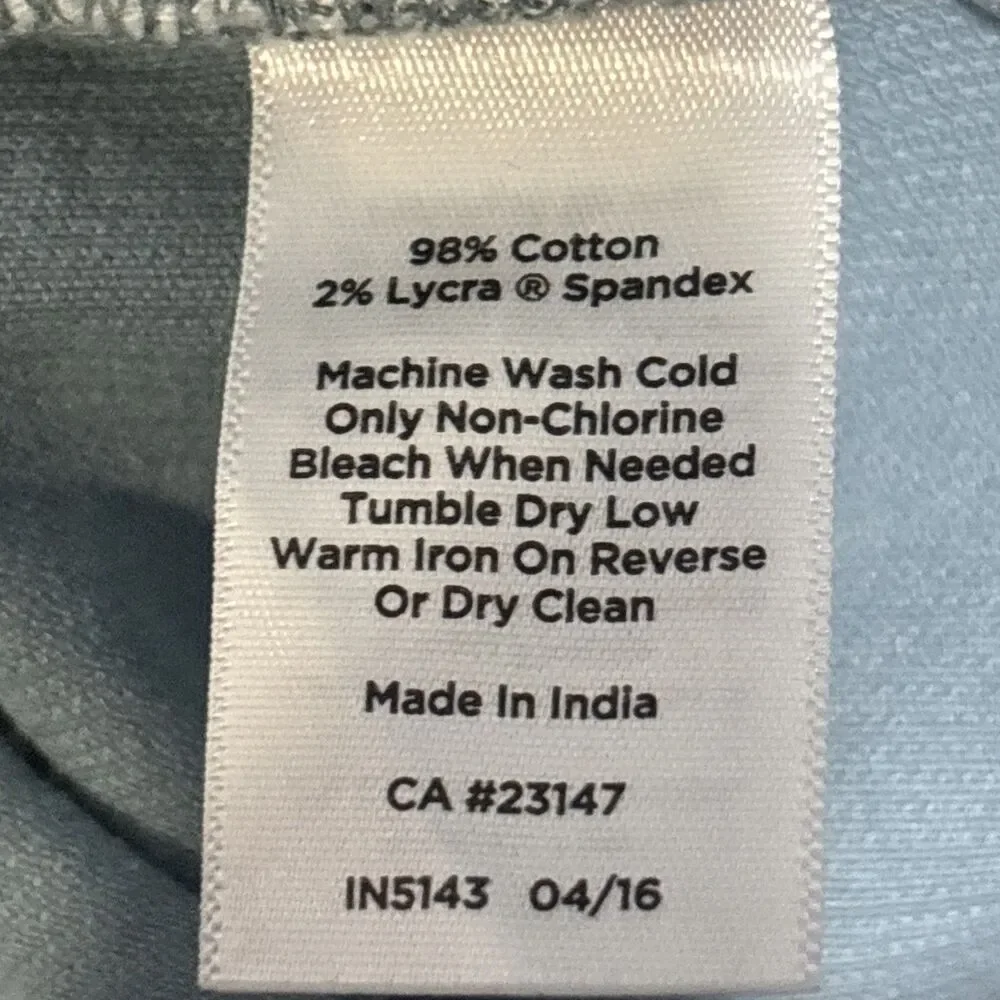 Talbots Teal Straight Leg Pants - Picture 11 of 12